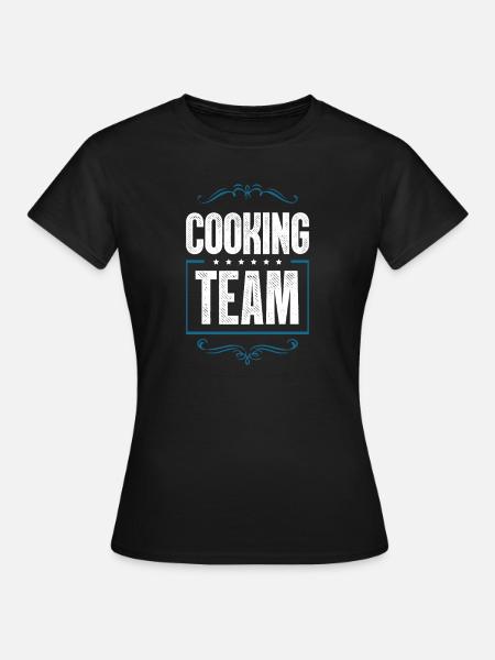Cooking Crew - Frauen T-Shirt - Schwarz