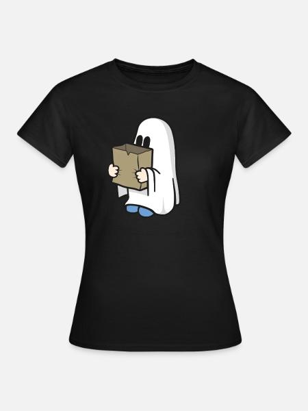 trick or treat - Frauen T-Shirt - Schwarz