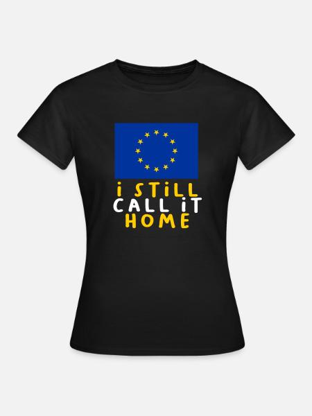 Europa - Frauen T-Shirt - Schwarz