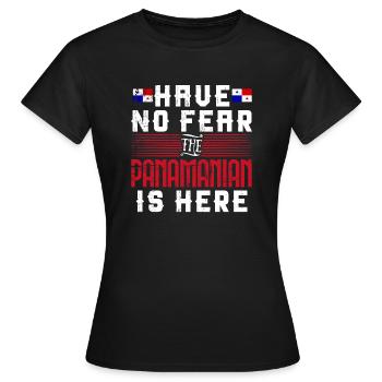 Panama - Frauen T-Shirt - Schwarz - Vorne - AI Model Female 172 dark (172cm)