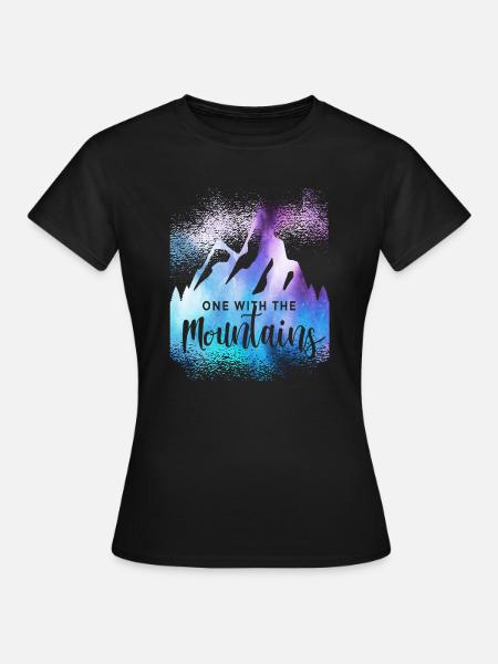Bergsteigen - Frauen T-Shirt - Schwarz