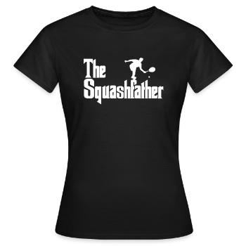 Squash Squash player - Frauen T-Shirt - Schwarz - Vorne - AI Model Female 172 dark (172cm)