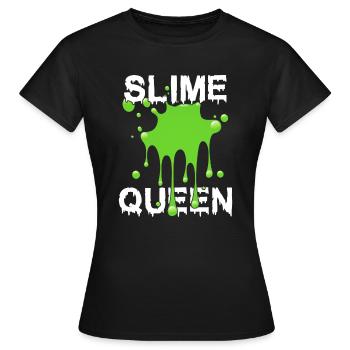 Slime Queen - Women's T-Shirt - black - Front - AI Model Female 172 dark (172cm)