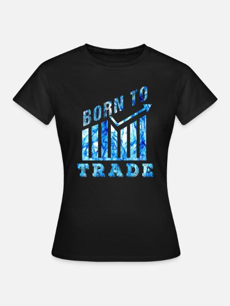 Aktien - Frauen T-Shirt - Schwarz