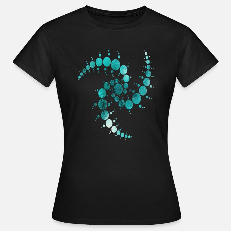Crop circles - Women's T-Shirt - black
