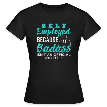 Indépendant - T-shirt Femme - noir - Devant - AI Model Female 172 dark (172cm)