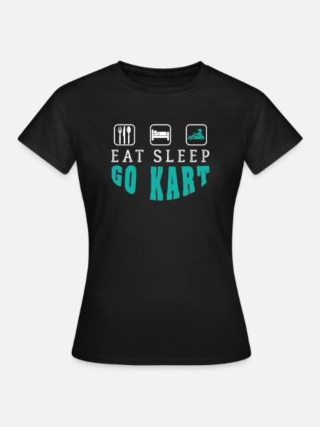 Go Kart - Frauen T-Shirt - Schwarz