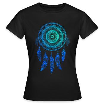 Dream Catcher - Women's T-Shirt - black - Front - AI Model Female 172 dark (172cm)