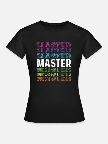 Maître Meilleur Expert L’Homme La Légende - T-shirt Femme - noir