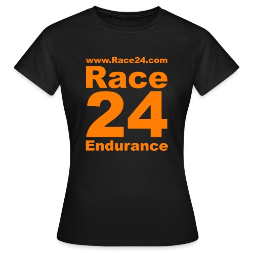 Race24 Logo in Orange - Women's T-Shirt