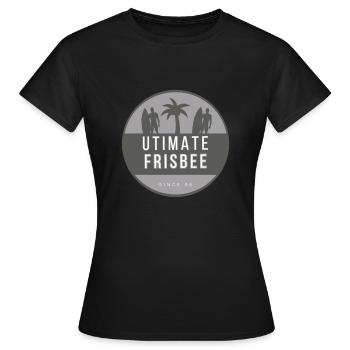 ulti beach 10 - T-shirt Femme - noir - Devant - AI Model Female 172 dark (172cm)