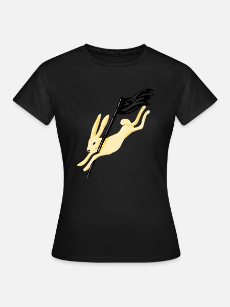 RABBIT - Women's T-Shirt - black