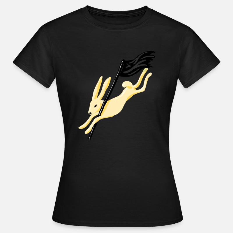 RABBIT - Women's T-Shirt - black