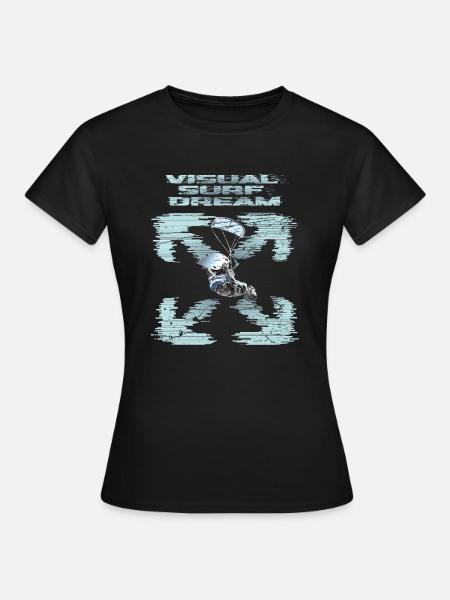 Visual Kitesurfing Dream - Women's T-Shirt - black
