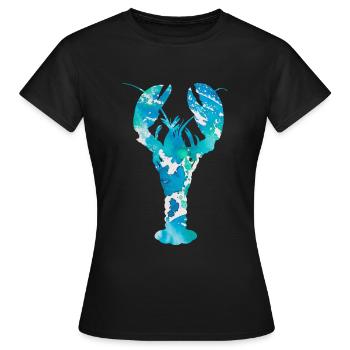 Homard - T-shirt Femme - noir - Devant - AI Model Female 172 dark (172cm)