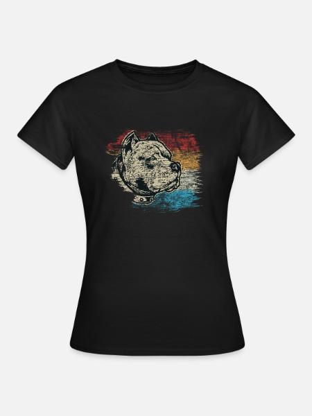 Pitbull - T-shirt Femme - noir