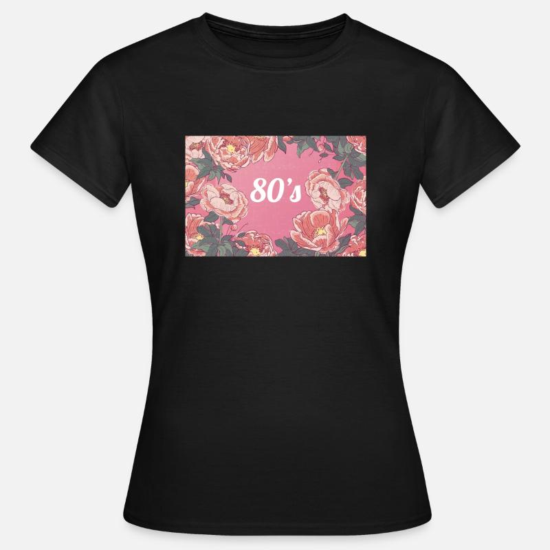 80's - Women's T-Shirt - black
