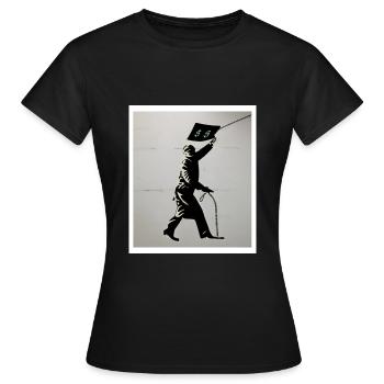 Der Wert des Geldes - Frauen T-Shirt - Schwarz - Vorne - AI Model Female 172 dark (172cm)