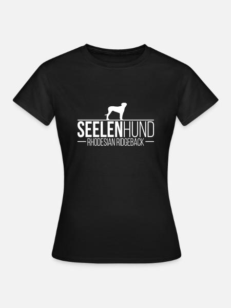 RHODESIAN RIDGEBACK Seelenhund - Frauen T-Shirt - Schwarz