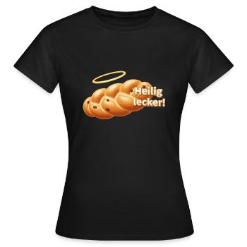 Sacré délicieux ! - T-shirt Femme - noir - Devant - AI Model Female 172 dark (172cm)