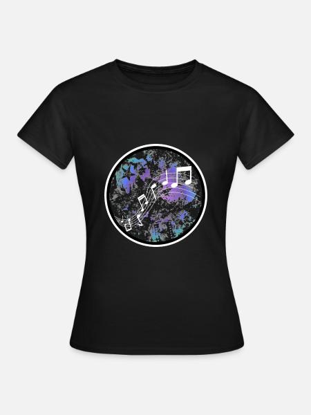 Musik - Frauen T-Shirt - Schwarz