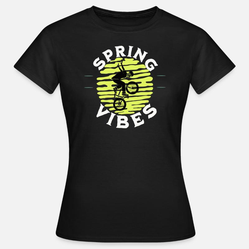 Spring vibes - Women's T-Shirt - black