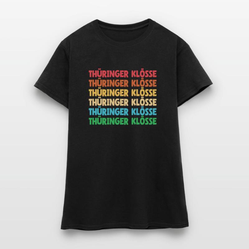 German food, dumplings, Thuringia, dialect, dialect Women's T-Shirt