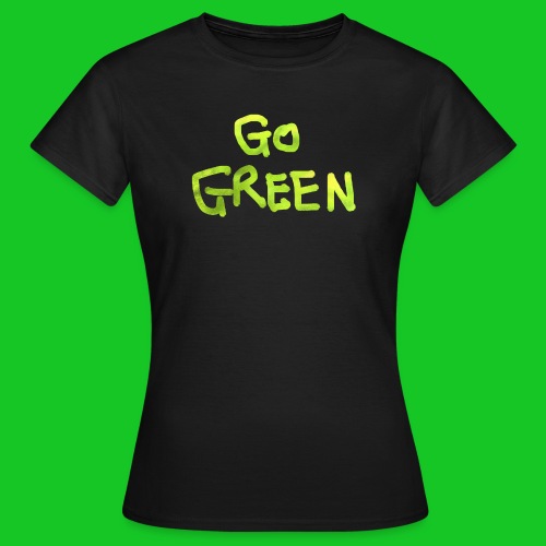 Go Green - Vrouwen T-shirt