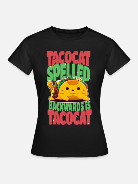 Taco - Frauen T-Shirt - Schwarz