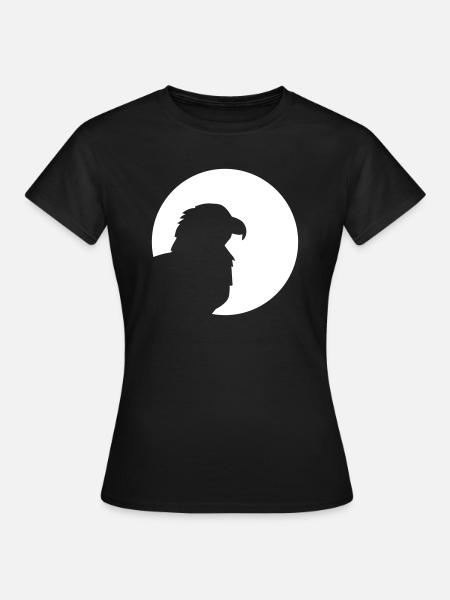 Adler - Frauen T-Shirt - Schwarz