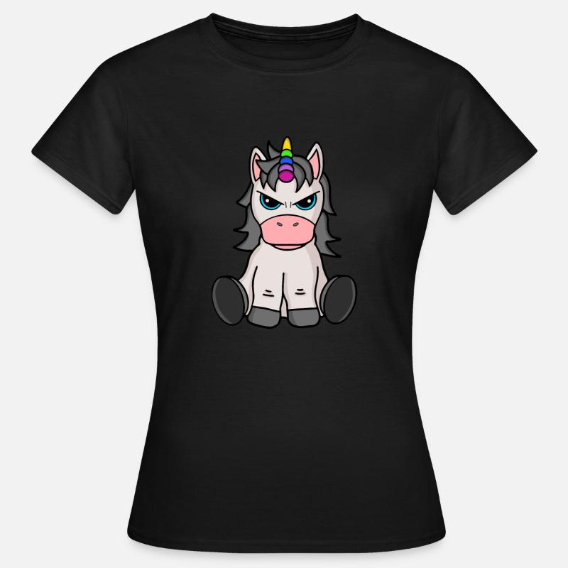 Evil Unicorn - Women's T-Shirt - black