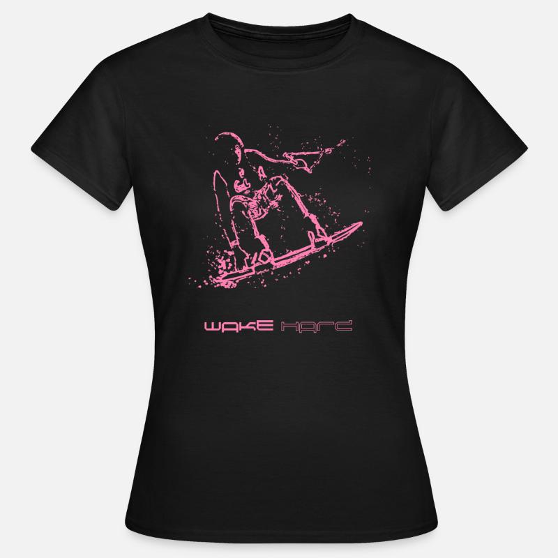wakeboarder - Women's T-Shirt - black