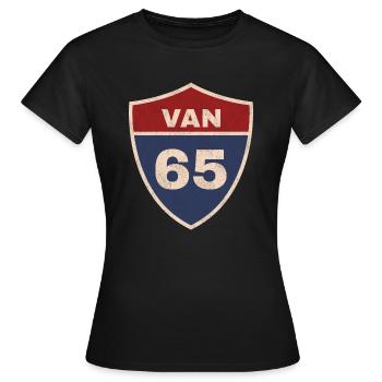 Van - Women's T-Shirt - black - Front - AI Model Female 172 dark (172cm)