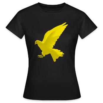 autocollant pour voiture pour la roue arrière - T-shirt Femme - noir - Devant - AI Model Female 172 dark (172cm)