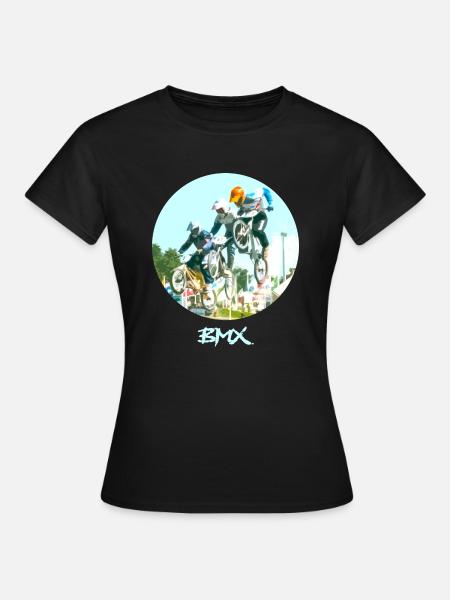 BMX - Frauen T-Shirt - Schwarz