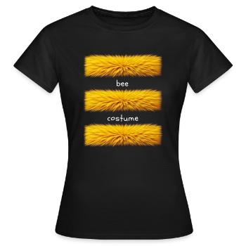 Déguisement d’abeille - T-shirt Femme - noir - Devant - AI Model Female 172 dark (172cm)