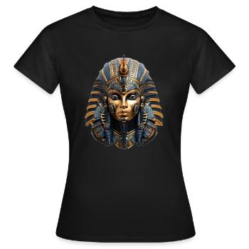 Osiris, Symbol für den Tod und die Wiedergeburt - Frauen T-Shirt - Schwarz - Vorne - AI Model Female 172 dark (172cm)