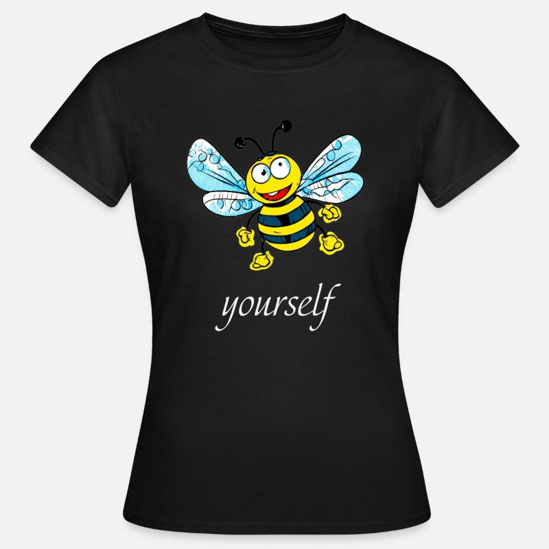 be (e) yourself - Women's T-Shirt - black