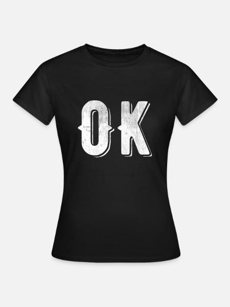 OK - Women's T-Shirt - black