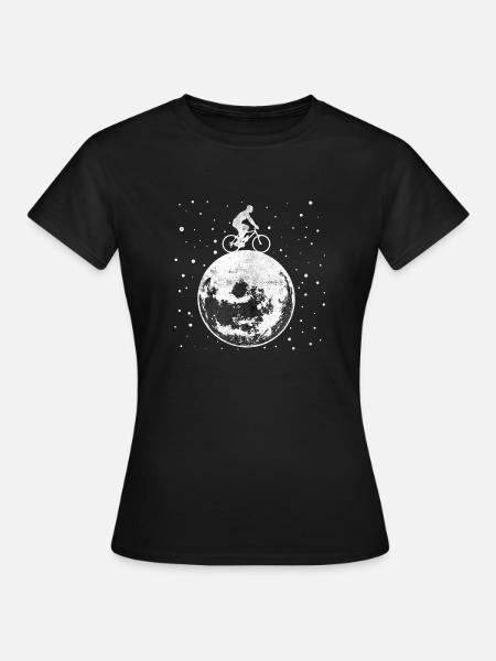 Etoile de bicyclette Geschekidee - T-shirt Femme - noir
