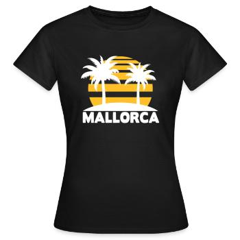 Mallorca - Women's T-Shirt - black - Front - AI Model Female 172 dark (172cm)