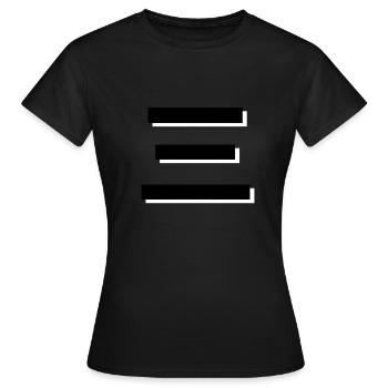 Domaines San - T-shirt Femme - noir - Devant - AI Model Female 172 dark (172cm)