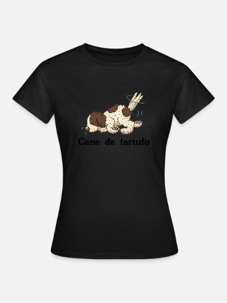 Trueffelpino1 1 - Frauen T-Shirt - Schwarz