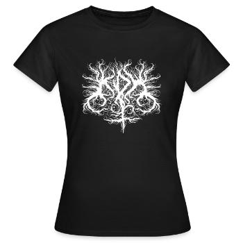 Kravt durch Krebs Merchandise - Frauen T-Shirt - Schwarz - Vorne - AI Model Female 172 dark (172cm)