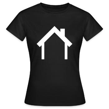 Maison ou maison - T-shirt Femme - noir - Devant - AI Model Female 172 dark (172cm)