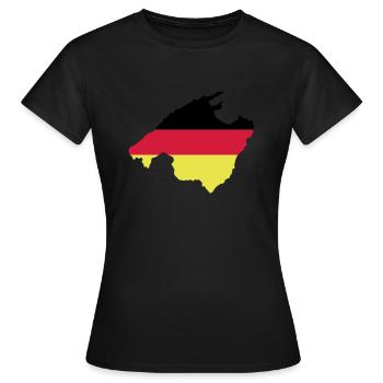 Mallorca - Women's T-Shirt - black - Front - AI Model Female 172 dark (172cm)