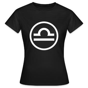 Balance - T-shirt Femme - noir - Devant - AI Model Female 172 dark (172cm)