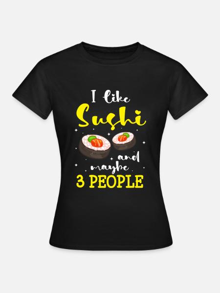 Japanisch Lecker Küche - T-shirt dam - svart