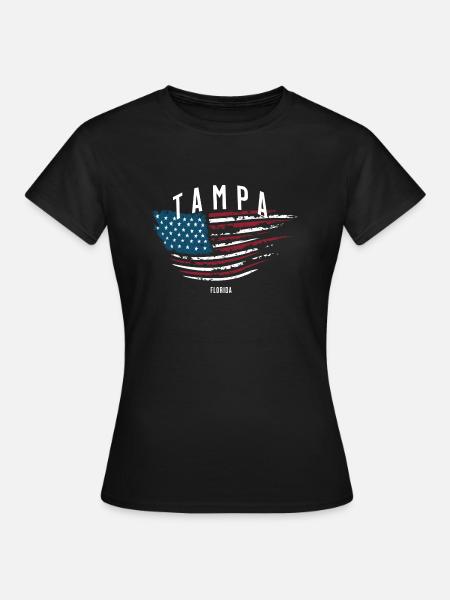 Tampa - Frauen T-Shirt - Schwarz