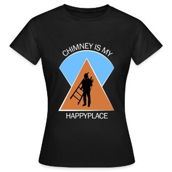 Chimney Sweep Chimney Sweep - Women's T-Shirt - black - Front - AI Model Female 172 dark (172cm)